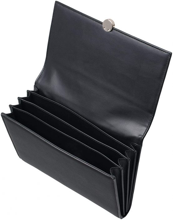 Nina Ricci Clutch Médaillon Noir Handbag Black - Image 3