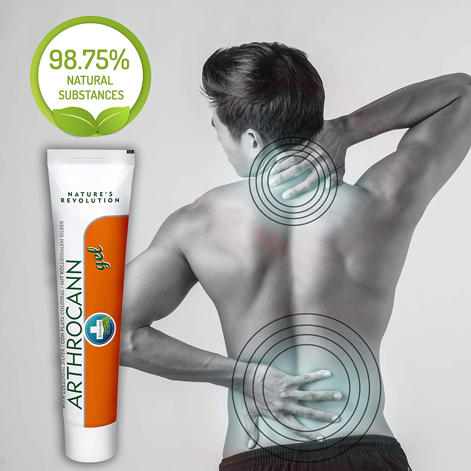 Annabis HAMPA Gel Arthrocann (Activecann), 75 ml (Pack of 1) - Image 2
