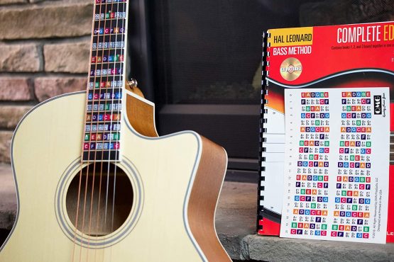 Guitar Fretboard Stickers, Note Decals, Two Packs - Image 3
