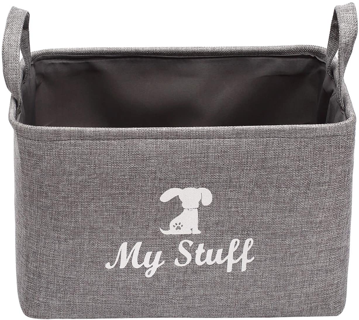 Pethiy Canvas Dog Toy Storage Dog Toy Basket Box for dog toy bins Dog Blanket, Dog Clothes Storage - Image 2
