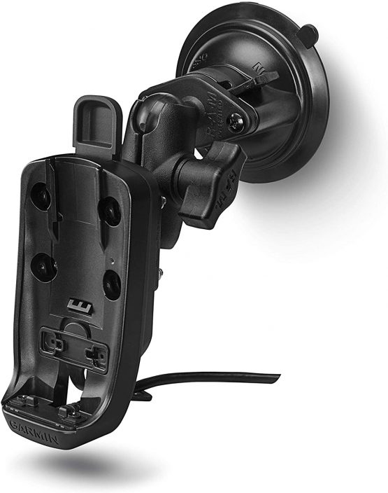 Garmin 010-12525-02 inReach SE+ and Explorer+ Powered Mount with Suction Cup