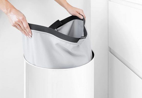 Brabantia 102363 Replacement Inner Bag for Laundry Bin, 60 L - Grey - Image 4