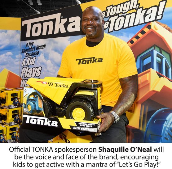 Tonka 6027 Steel Classic Bulldozer, Bulldozer Truck Toy for Children, Kids Construction Toys for Boys and Girls, Vehicle Toys for Creative Play, Toy Trucks for Children Aged 3+ - Image 4