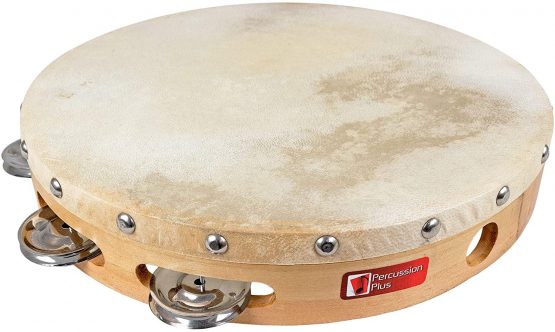 Percussion Plus PP873 10 inch 8 Jingle Tambourine