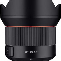 Samyang 22512 AF 14 mm F2.8 Auto Focus with Fixed Focal Length Lens for Nikon F Full Size Black