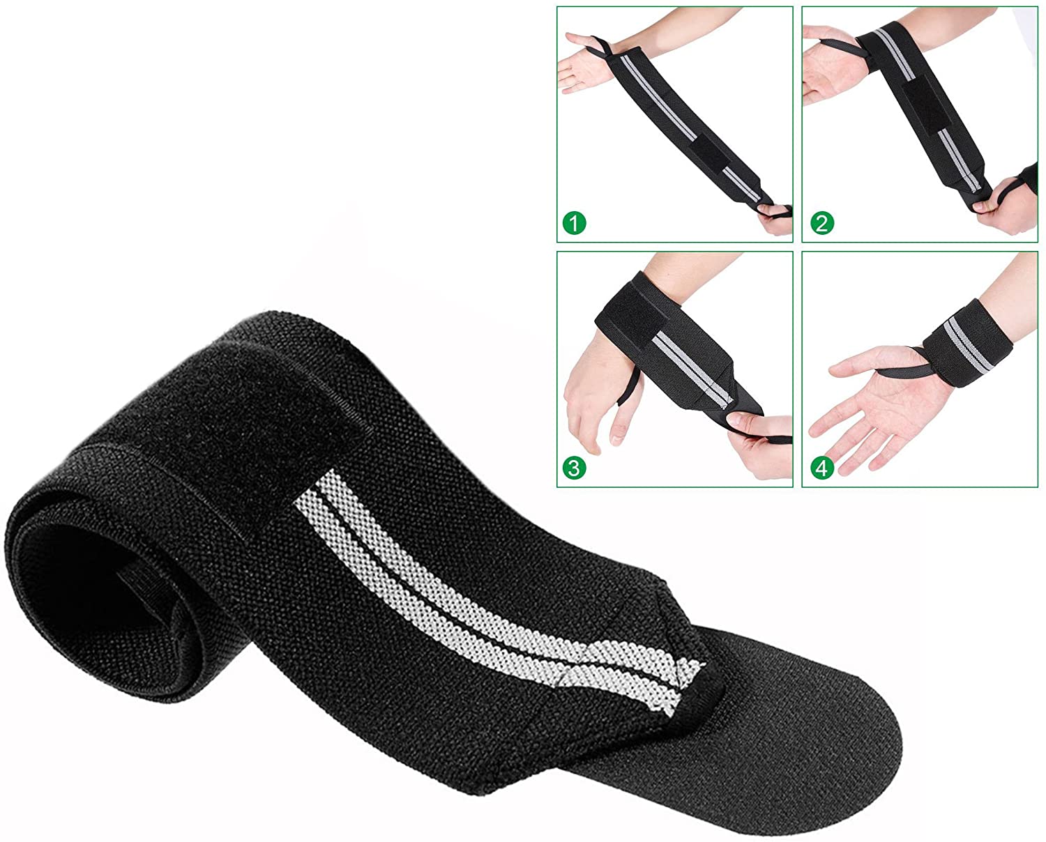 OFKPO Wrist Wraps Elastic Wrist Bandages Fitness Set Wrist Support band