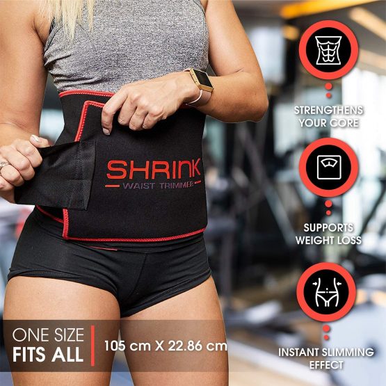 Shrink Workout Waist Trimmer Belt for Men and Women Waist Cincher