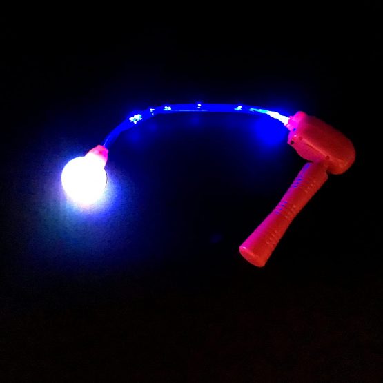 Nunki Toy LED Spinning Toy, Glow Stick Colorful Flash Light Toy Great Gift for Children Kids(Random Color) - Image 4