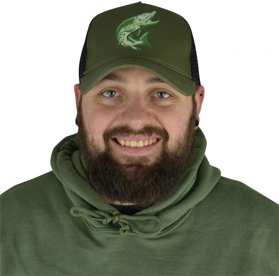 Bang Tidy Clothing Pike Fishing Hat Snapback Baseball Cap Fish Hats Gifts for Men Women - Image 3