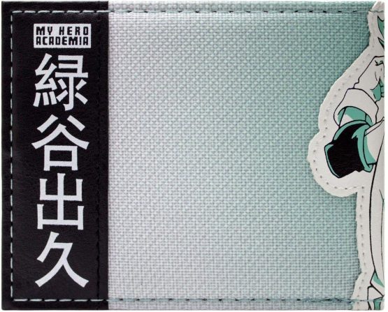 My Hero Academia Deku One for All ID and Card Bi-Fold Wallet Green - Image 4