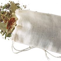 KitchenCraft Home Made Spice Cooking, Pack of 4 Reusable Bouquet Garni Infuser Bags, White