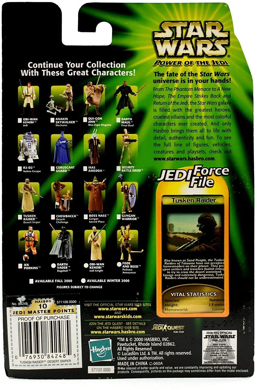 Star Wars: Power of the Jedi > Tusken Raider Action Figure, Medium - Image 2