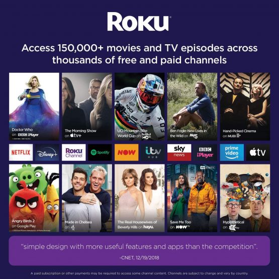 Roku Streaming Stick+ | HD/4K/HDR Streaming Media Player, Black - Image 2