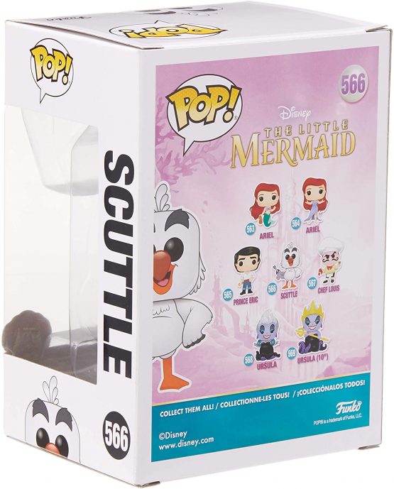Funko 40105 POP Disney: Little Mermaid-Scuttle with Fork Princess Collectible Figure, Multicolor - Image 4