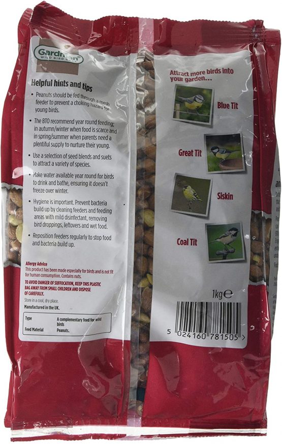 Gardman A05010 1 kg Peanuts - Brown - Image 2