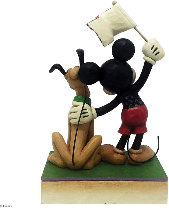 Disney Traditions A Banner Day Mickey And Pluto Figurine - Image 4