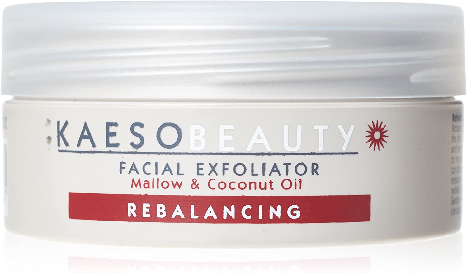 Kaeso Rebalancing Facial Exfoliator 95ml, Gentle Face Scrub for Oily & Combination Skin, Oil Control & Pore Cleansing
