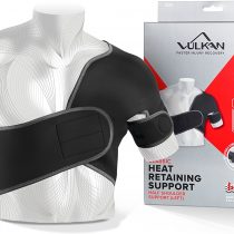 Vulkan Classic Half Left Shoulder Support, Medium, Shoulder Brace for Rotator Cuff Injuries, AC Joint Support, and Dislocations, Shoulder Strap for Men and Women, Brace for Athletes and Exercising