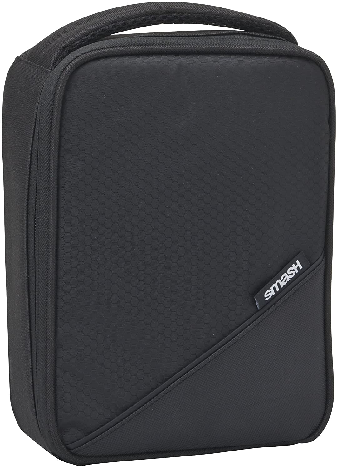 Smash Insulated Lunch Bag, Fabric, 8cm x 18cm x 25cm,Black