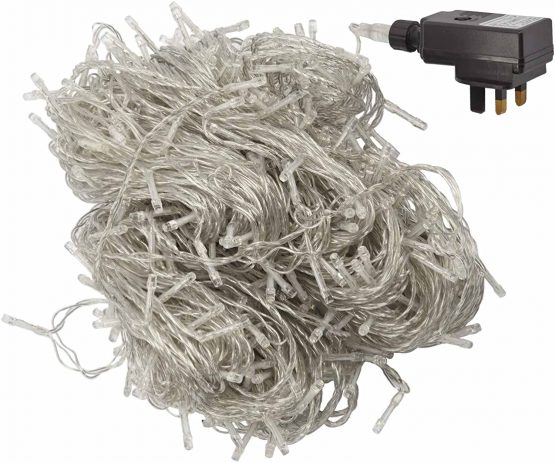 MORO 100M 8 Modes 500 LEDs Christmas Fairy String Light Lighting Wedding Party Lamp Clear Cable Xmas Decorative(Memory Function) - Image 3