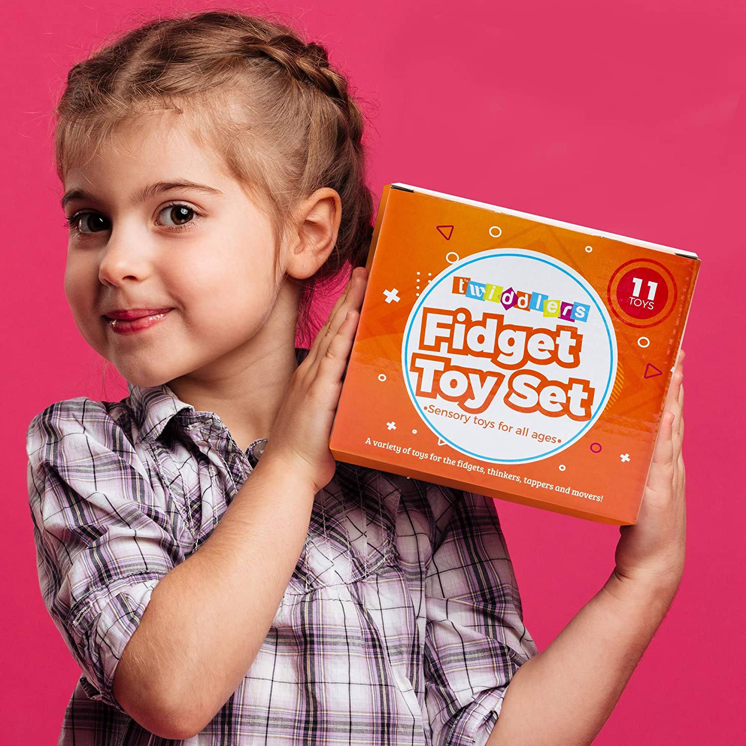The Twiddlers - 11 Pack Fidget Sensory Set, Lucky Dip Squeeze Toys for Anxiety ADHD, Autism & Stress Relief, Ideal for Kids & Adults - Image 2