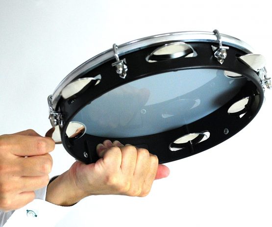 Meinl 10 inch Traditional ABS Pandeiros with Napa Heads - Black - Image 4