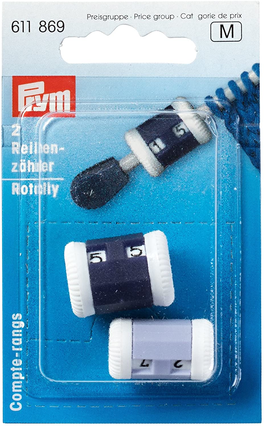Prym - Prym Small-Large Grey-Purple Rotally - 2 Piece, Assorted - Image 3