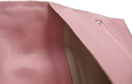 GERMANUS Tobacco Pouch from Genuine Leather in Pink - Made in EU - RUTILUS - Image 3