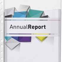 Rexel A4 Extra Capacity Pocket with Front Sleeve (Clear)