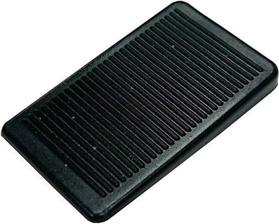 Merriway® BH07098 Black, Furniture Window 'Stable Table' Soft Ridged Stackable Wedges Shims, Pack of 10