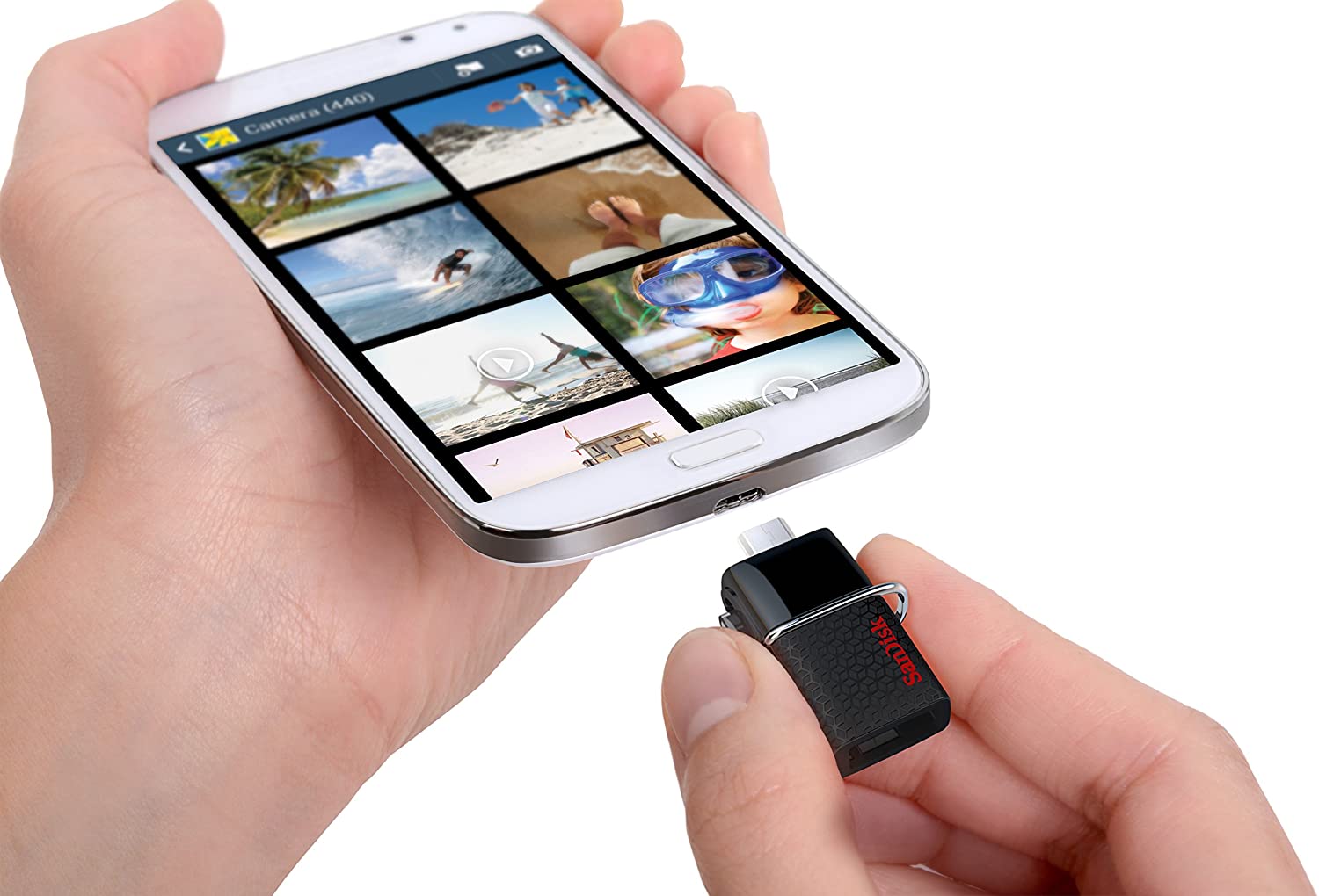 SanDisk Ultra 128GB USB Dual Drive USB 3.0 Up to 150MB/s Read - FFP, Black - Image 3