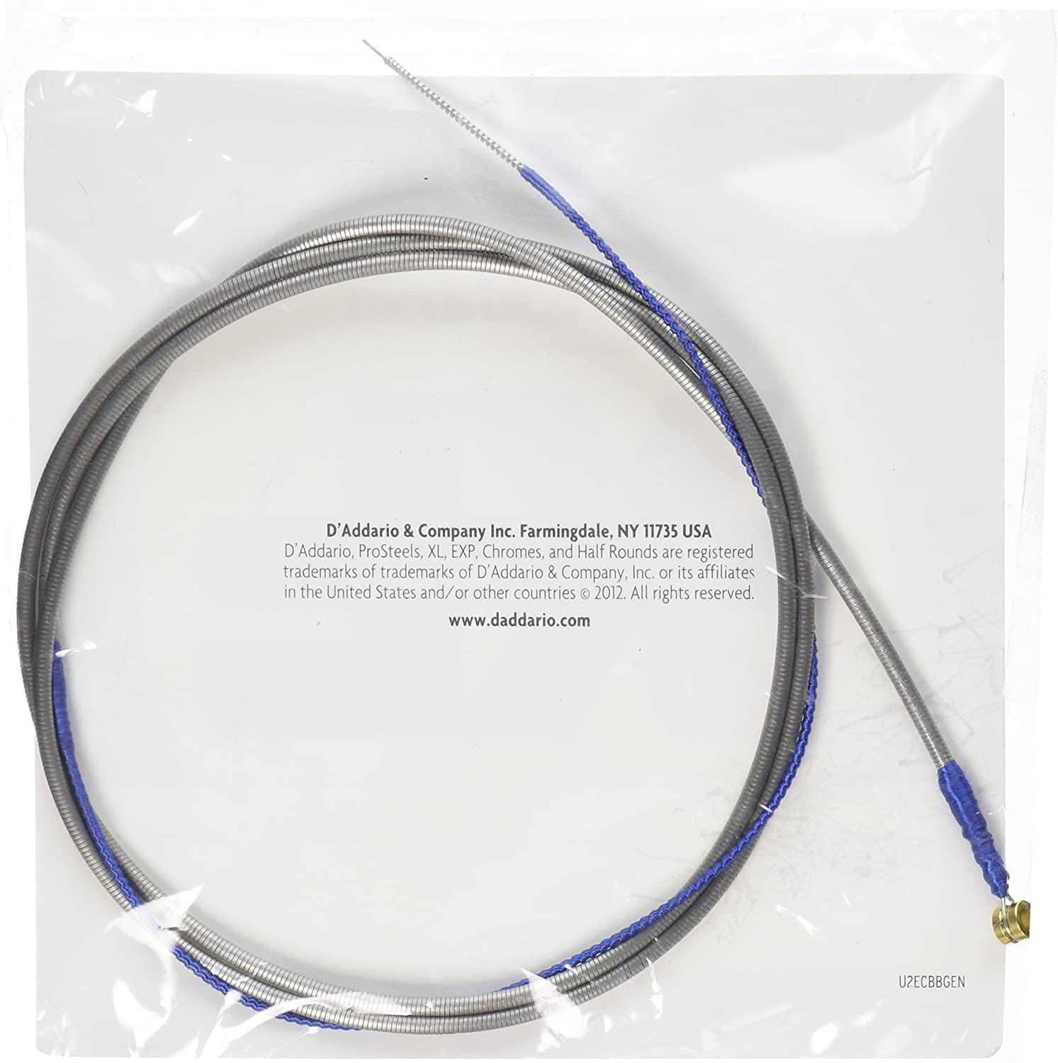 D'Addario CB110 Chromes Bass Guitar Single String, Long Scale .110 - Image 2