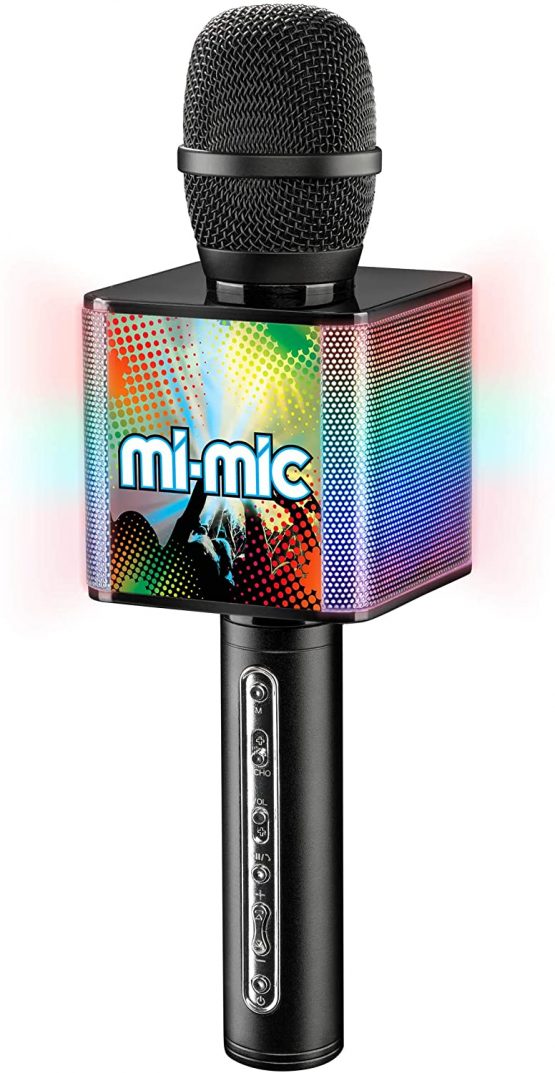 Mi-Mic TY6086 Kids Karaoke Microphone with Phone Holder and Voice Changer, Multi - Image 3
