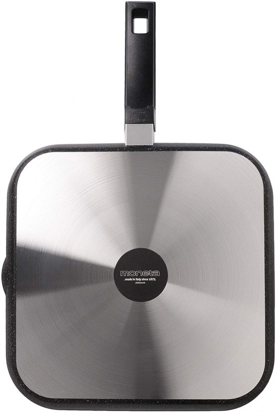 Moneta Square Grill Pan 28 x 28 cm, Aluminum, Black - Image 4