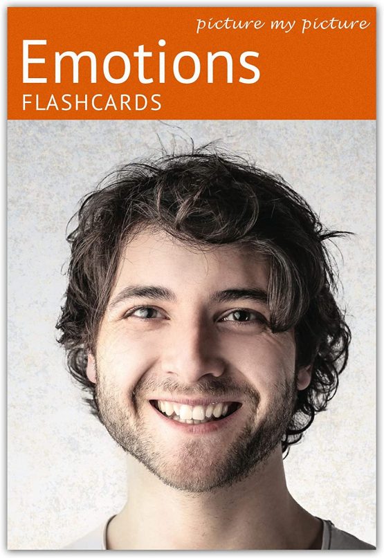 Picture My Picture Feelings and Emotions Flash Cards | 40 Emotion Development Language Photo Cards | Speech Therapy Materials and ESL Materials