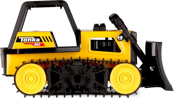 Tonka 6027 Steel Classic Bulldozer, Bulldozer Truck Toy for Children, Kids Construction Toys for Boys and Girls, Vehicle Toys for Creative Play, Toy Trucks for Children Aged 3+ - Image 3