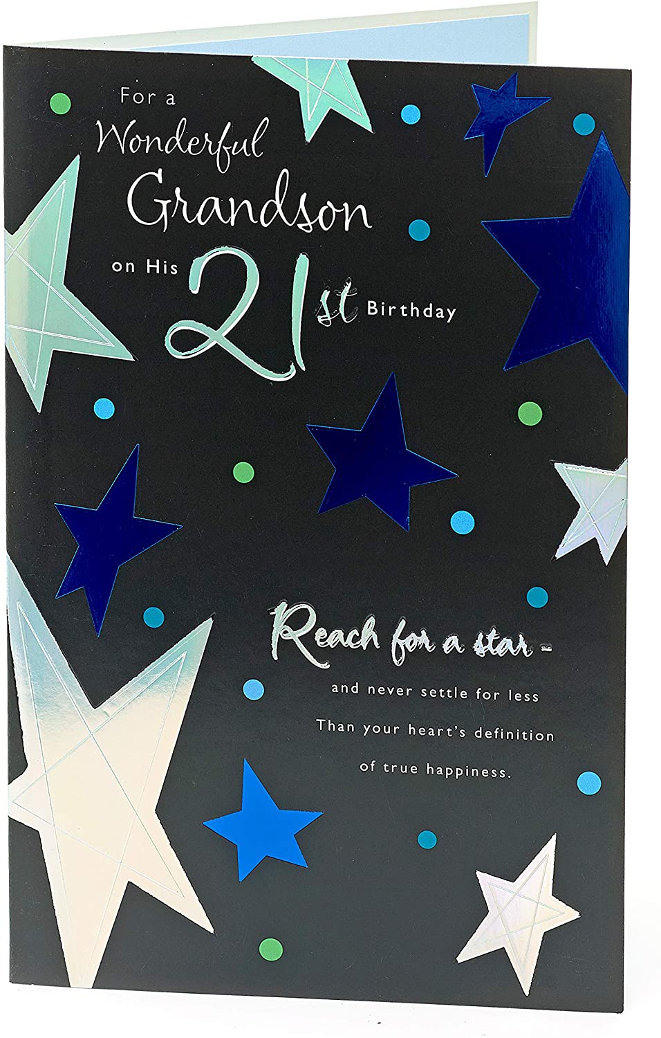 UK Greetings, Silver, White, 155 x 235 mm - Image 3