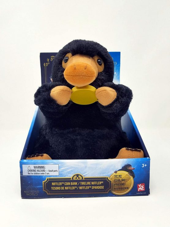 FANTASTIC BEASTS 13502 Niffler Coin Bank Wizarding World Money Box, Black - Image 3