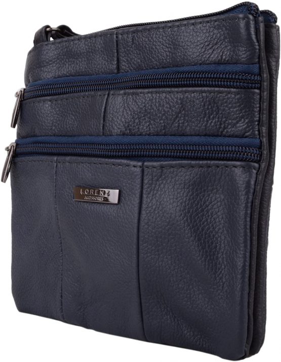 Ladies/Womens Small Leather Cross Body/Shoulder Bag with Multiple Features - Image 2