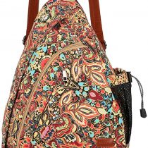 BAOSHA Sling Bag Crossbody Backpack Shoulder Chest Bag Sports Travel Hiking Daypack for Women Grils XB-04