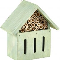 Green Insect & Butterfly Hotel Home House Bees Bugs and Insects Nesting Box