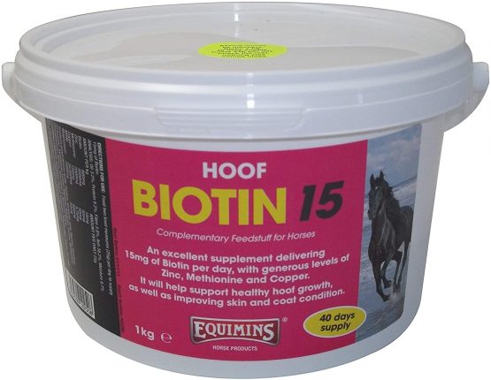 Equimins Unisex's EQS0033 Biotin 15 Supplement, Clear, 1 kg
