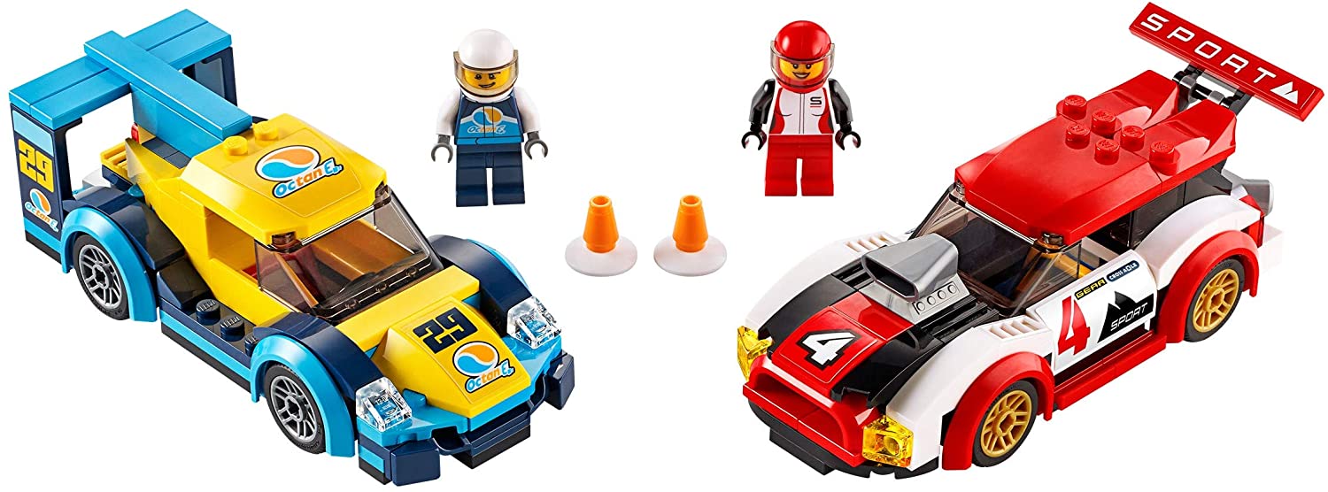 LEGO 60256 City Nitro Wheels Racing Cars Toy with 2 Race Drivers Minifigures, Rally Vehicles for Kids 5+ Year Old - Image 3