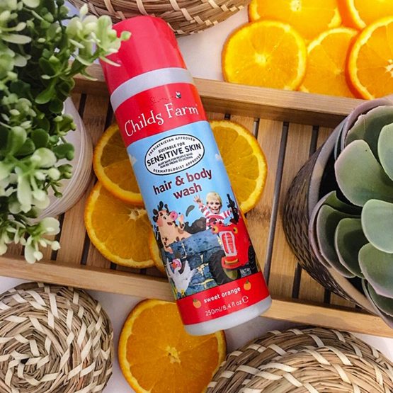 Childs Farm | Kids Hair & Body Wash | Sweet Orange | Sensitive Skin | Naturally Derived Ingredients | 250ml - Image 3
