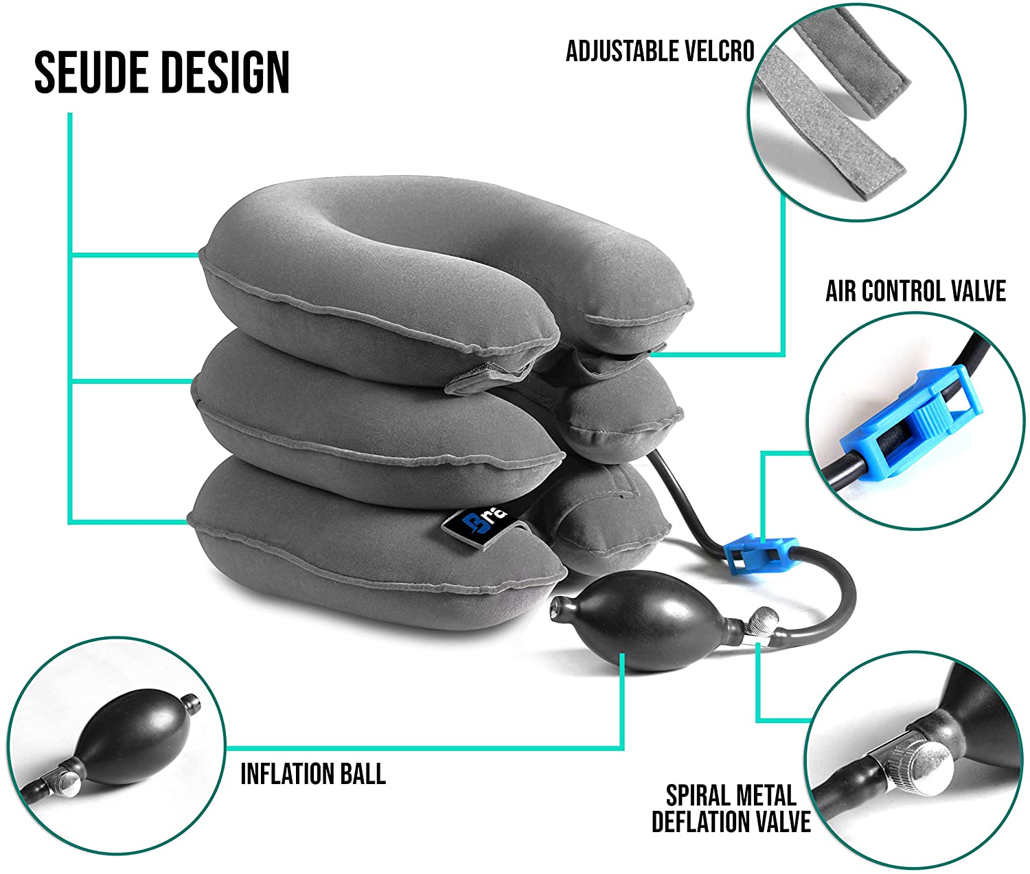 Best Cervical Neck Traction Device & Collar Brace by BRANFIT