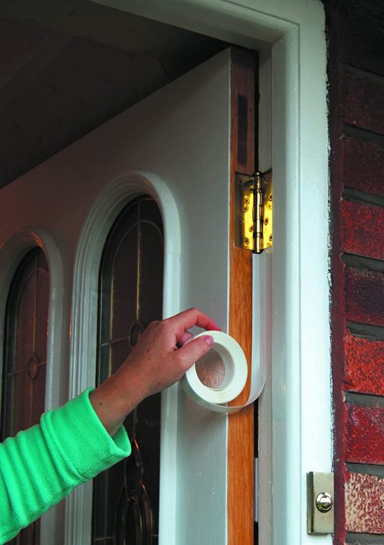STORMGUARD White 05SR180005MW 5m Self-Adeshive ' V ' Seal Tape Draught Excluder, L-5 Metres W-10mm H-10mm - Image 2