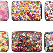 Rfid Block Contactless Floral Wallet Bank Credit Card Protector Guard Hard Case