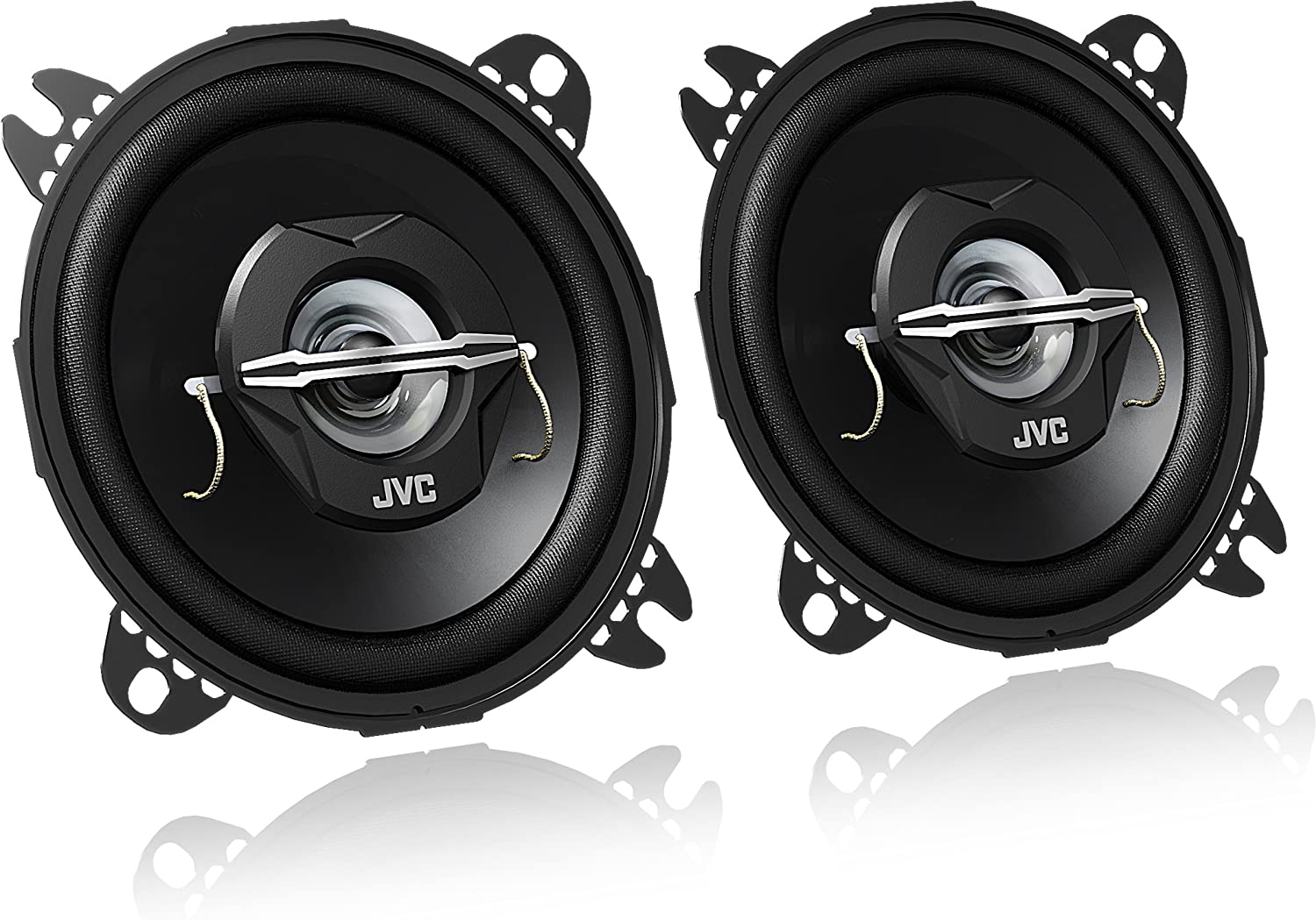 JVC CS-J420X, Schwarz, 10 cm