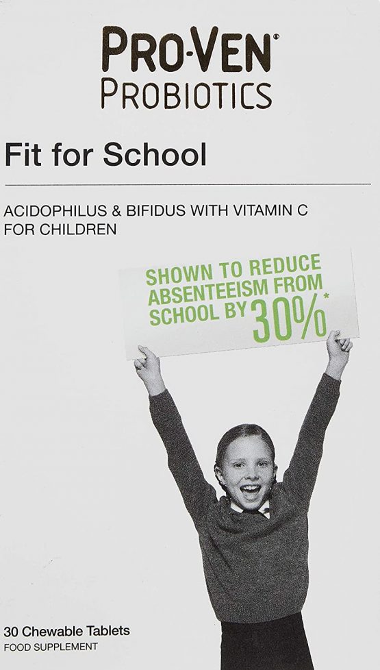 Proven Probiotics Fit for School Chewable Tablets - Pack of 30