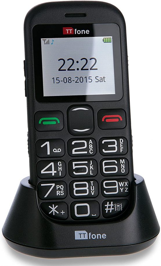 TTfone Jupiter 2 Big Button Pay As You Go Easy Simple Mobile Phone for